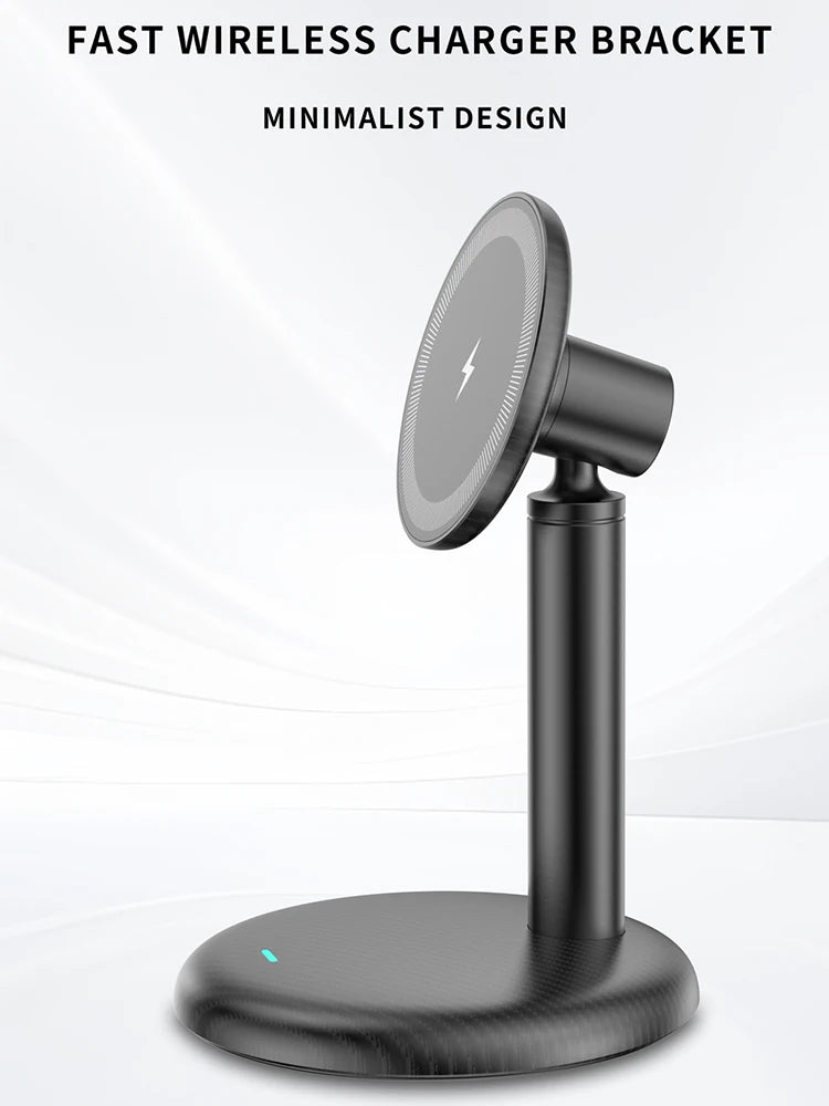 2025 25W Magnetic Wireless Charger Stand Pad For iPhone 16 15 14 13 12 Pro Max 30W Qi2 Fast Charging Station