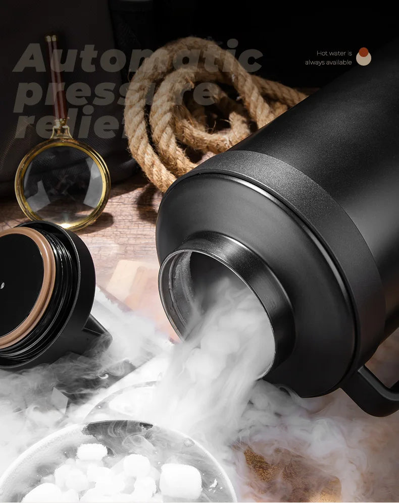 GIANXI Leakproof Thermos Outdoor Portable Thermos Bottle Large Capacity Keep Warm And Cold Tumbler Thermal Water Bottle
