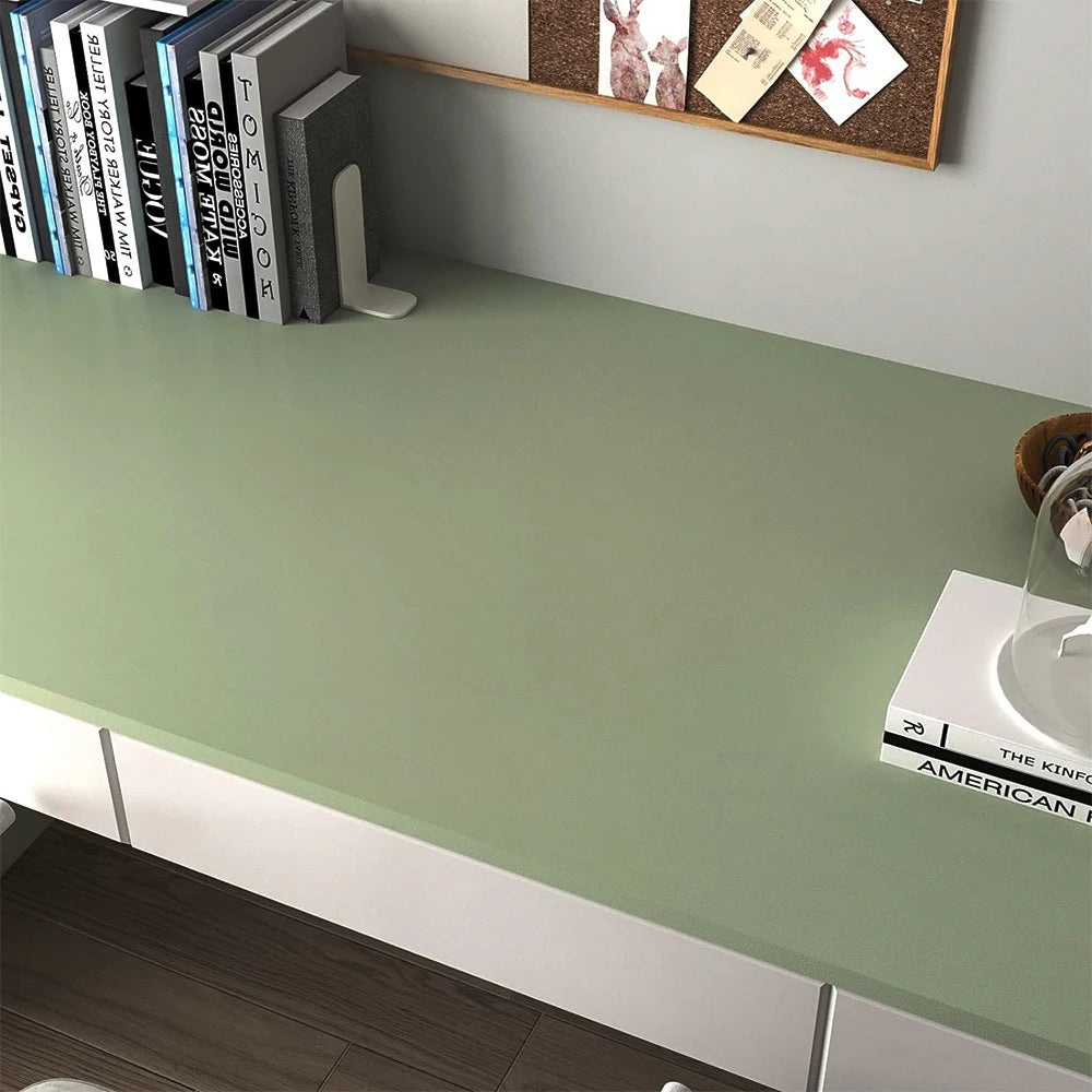 Matte PVC Waterproof DIY Self Adhesive Vinyl Wallpaper Kitchen Cabinet Desktop Contact Paper Wall Sticker Home Decor Wall in Rol