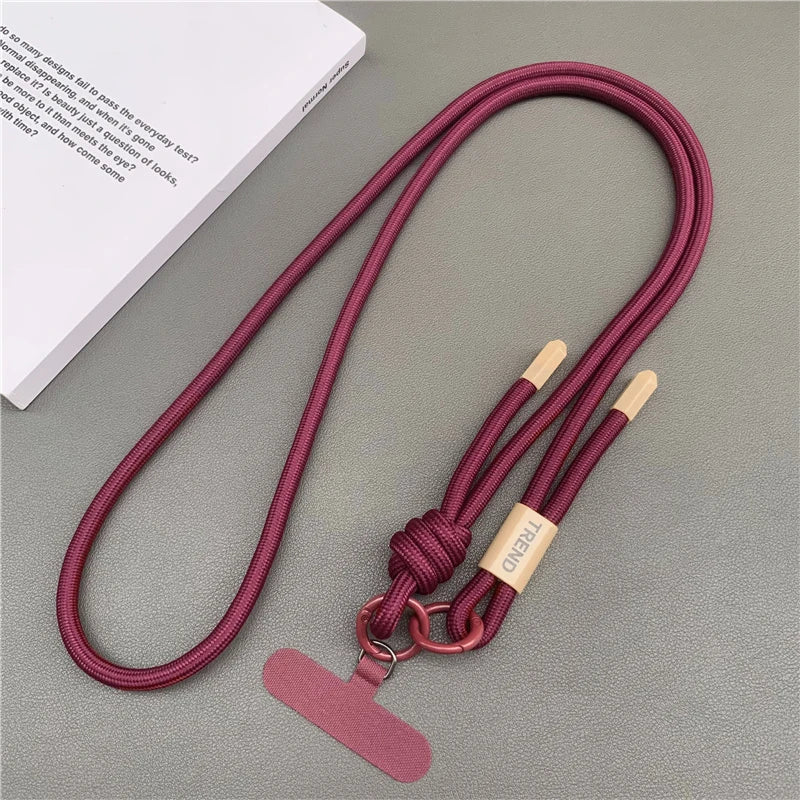 Mobile Phone Lanyard Long Crossbody Adjustable Shoulder Strap for