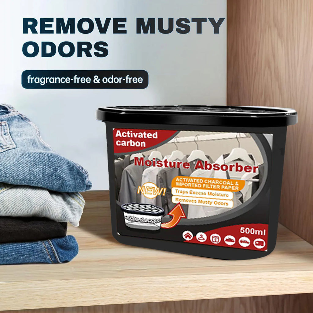 1/6Pcs Closet Mold and Mildew Dehumidifying Boxes Environmental Protection Moisture Absorbing Air Purifying Boxes Desiccant