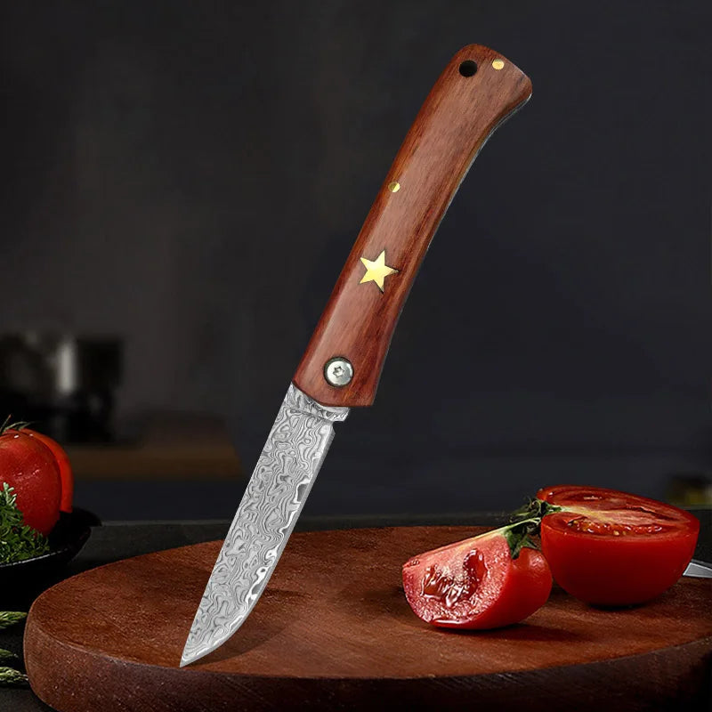 Kitchen Folding Knife Stainless Steel Boning Knife BBQ Lamb Knife Fruit Peeling Butcher Cleaver Knife Kitchen Accessories