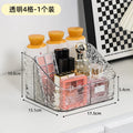 3/4/5 Grids Makeup Storage Box Bedroom Bathroom Lipstick Wash Cosmetic Dresser Organizer Multifunctional Skin Care Organizer