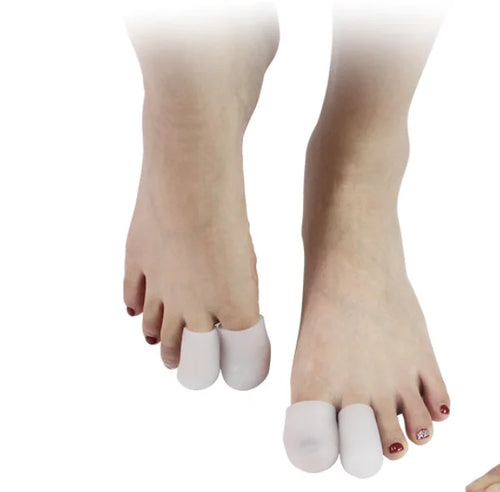 1/10/100Pairs Big Toe Caps Gel Toe Covers Protect from Rubbing Ingrown Toenails Corns and Blisters Foot Care Protectors