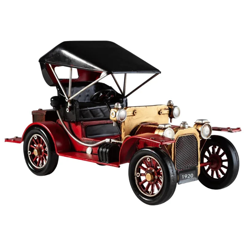 Vintage Nostalgic Vintage Car Models Office Accessories Creative Home Porch Living Room Wine Cabinet Decorations Room Decor