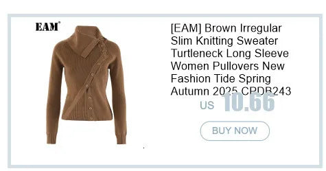 [EAM] Zipper Sweatshirt Half-body Skirt Two Pieces Suit New Turtleneck Long Sleeve Women Fashion Tide Spring Autumn 2026 1DH7237
