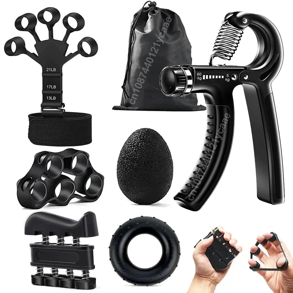 5-60kg Adjustable Heavy Hand Gripper Fitness Hand Exerciser Grip