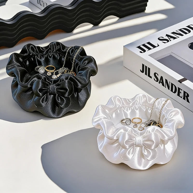 3D Printed Jewelry Tray Princess Dress Shape Makeup Brush
