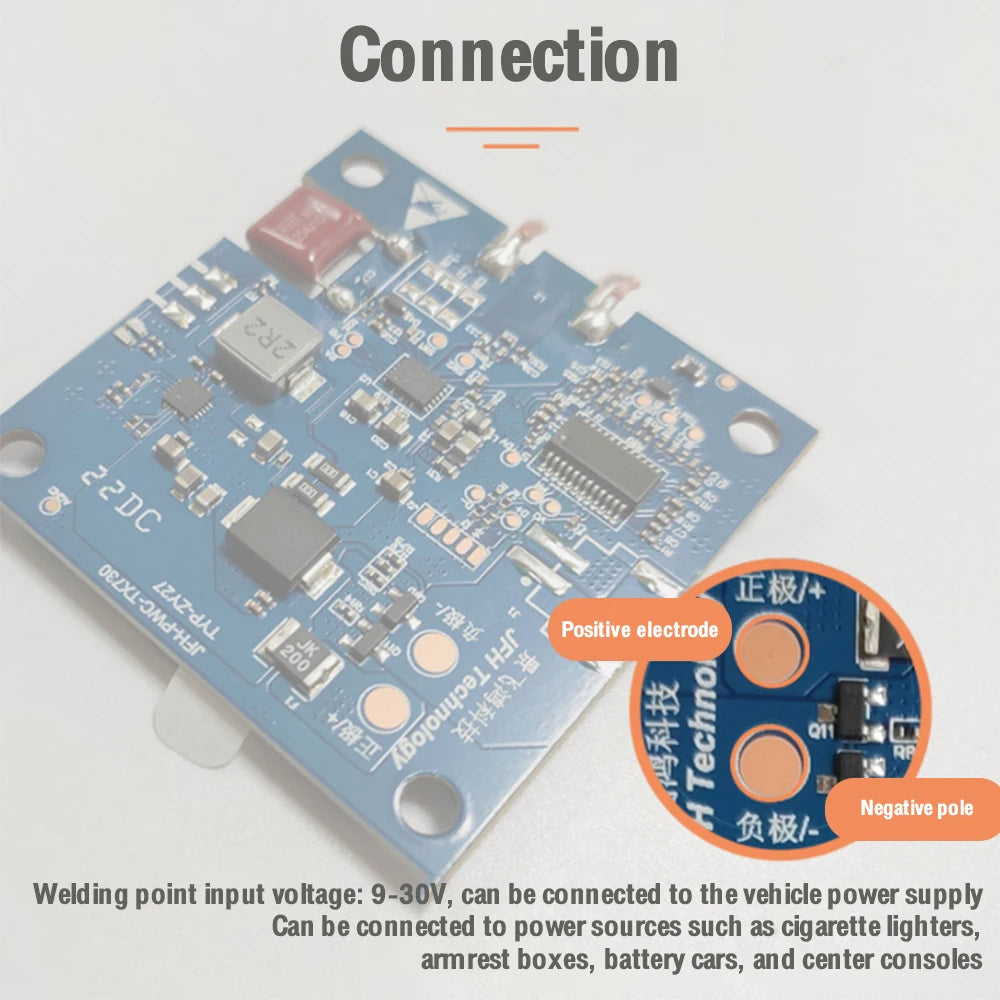 DC24V 20W high power fast charging board wireless charger transmitter module coil for car