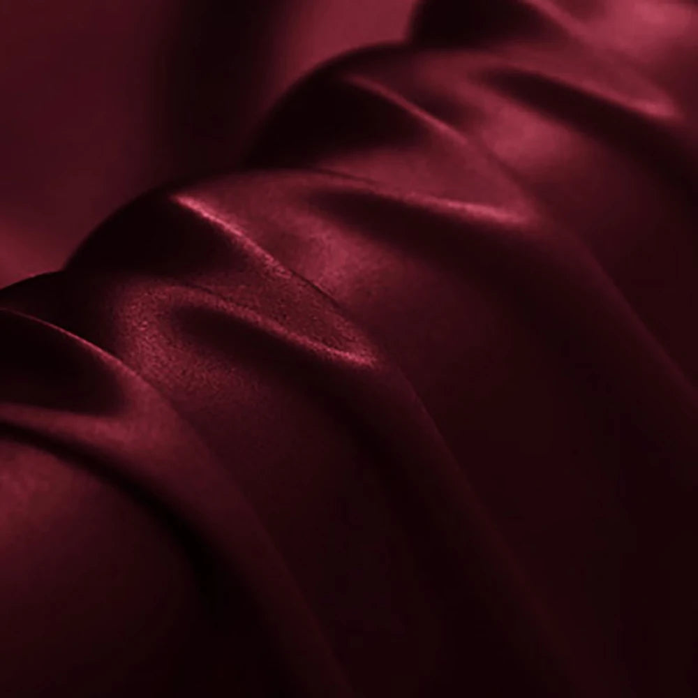 CISULI Pure Silk Stretch Satin Fabric,16momme,Width 140cm,Silk Lycra,Shirt and Dress Cloth Material