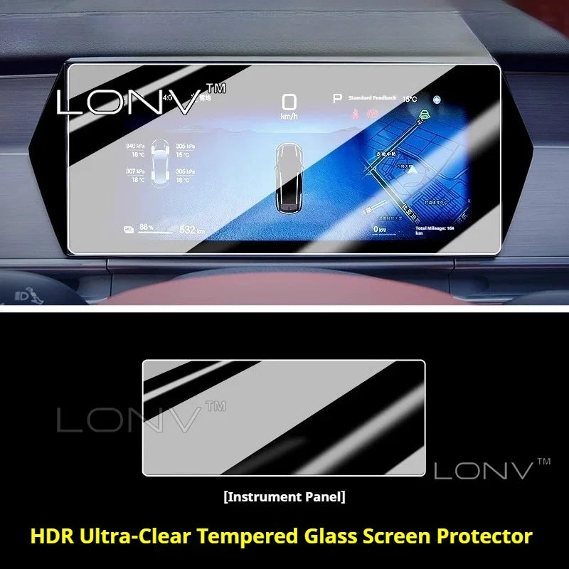 Tempered Glass Screen Protector for BYD Sealion 8
