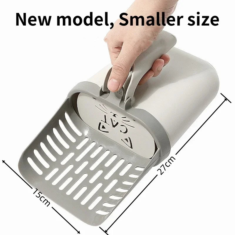 All-in-one Cat Litter Shovel Scoop for Pet Filter Clean Toilet Lazy Person Garbage Picker Cat Litter Box Accessory Pet Products