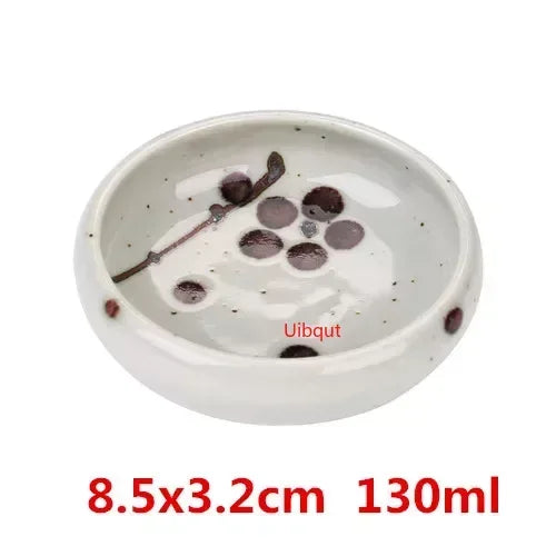 Ceramic Seasoning dish Japanese snack dish soy sushi sauce dish gravy Sauce Vinegar Jam Dishes Kitchen Small Plate Tableware