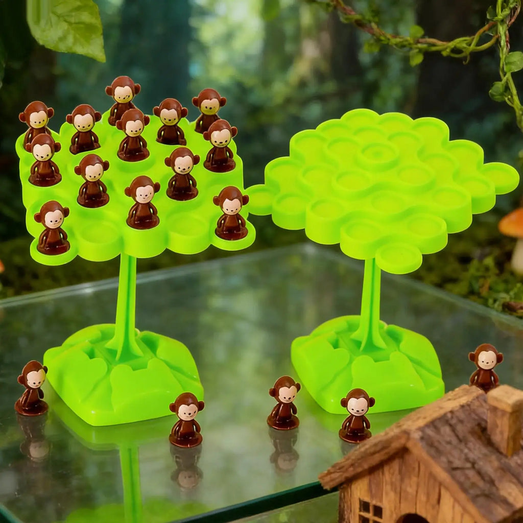 Monkey Balance Tree Focus Balance Training Children's Toys Parent Child Interactive Board Game Preschool Kindergarten Supplies