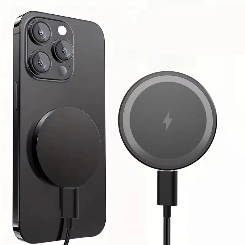 Magnetic Wireless Charger Pad For Magsafe iPhone 17 16 15 14 13 12 Pro Max Airpods 4 Pro Magnet Fast Charging Station