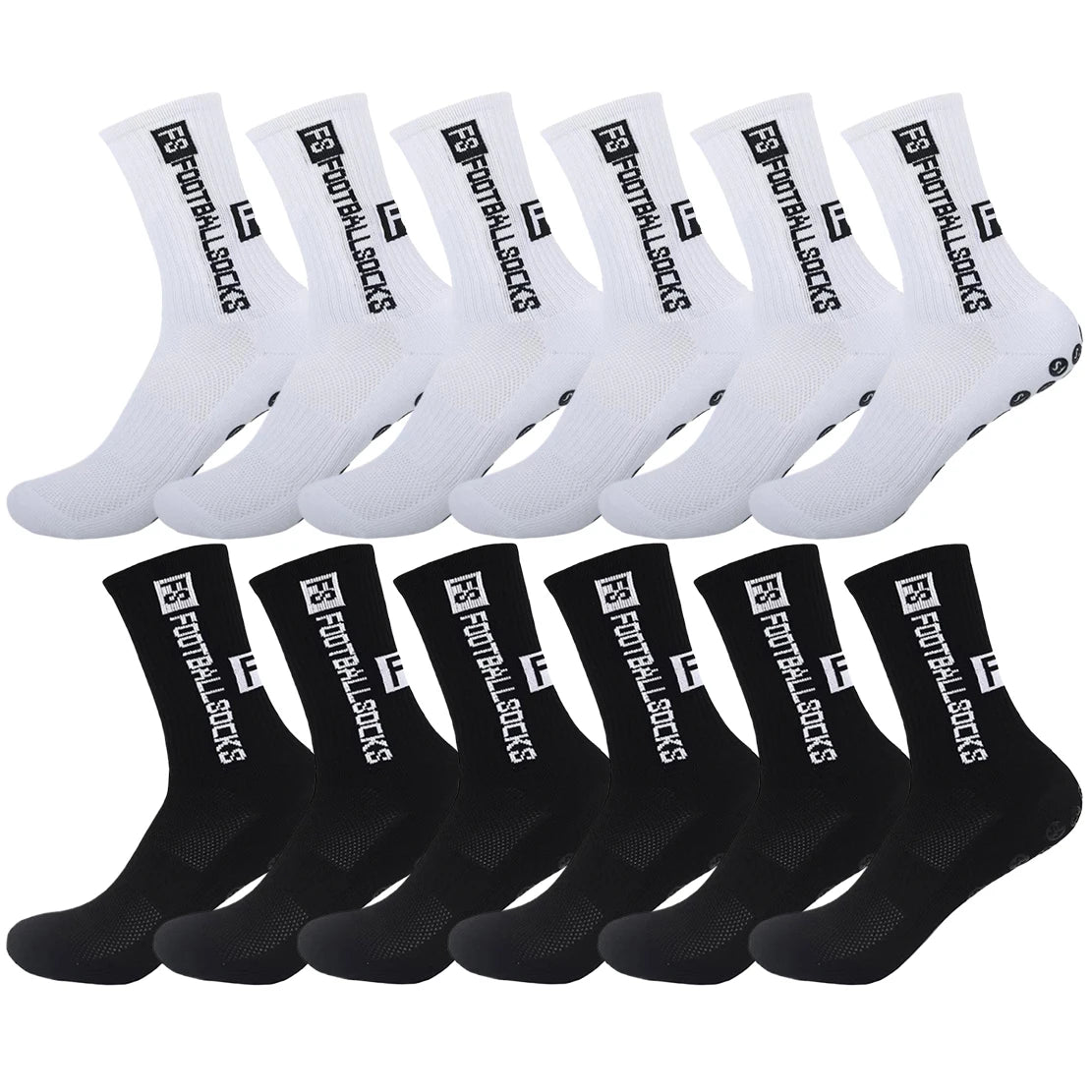 Non-Slip Grip Football Socks