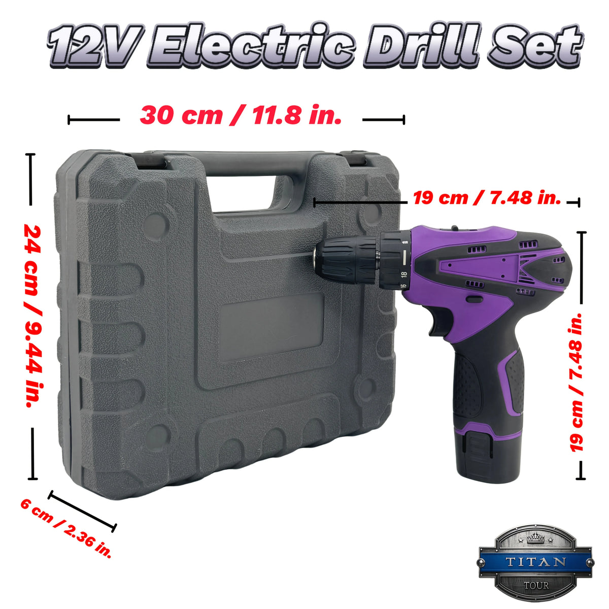 Industrial Grade Drill Bit Purple Diamond 1 Charge Or