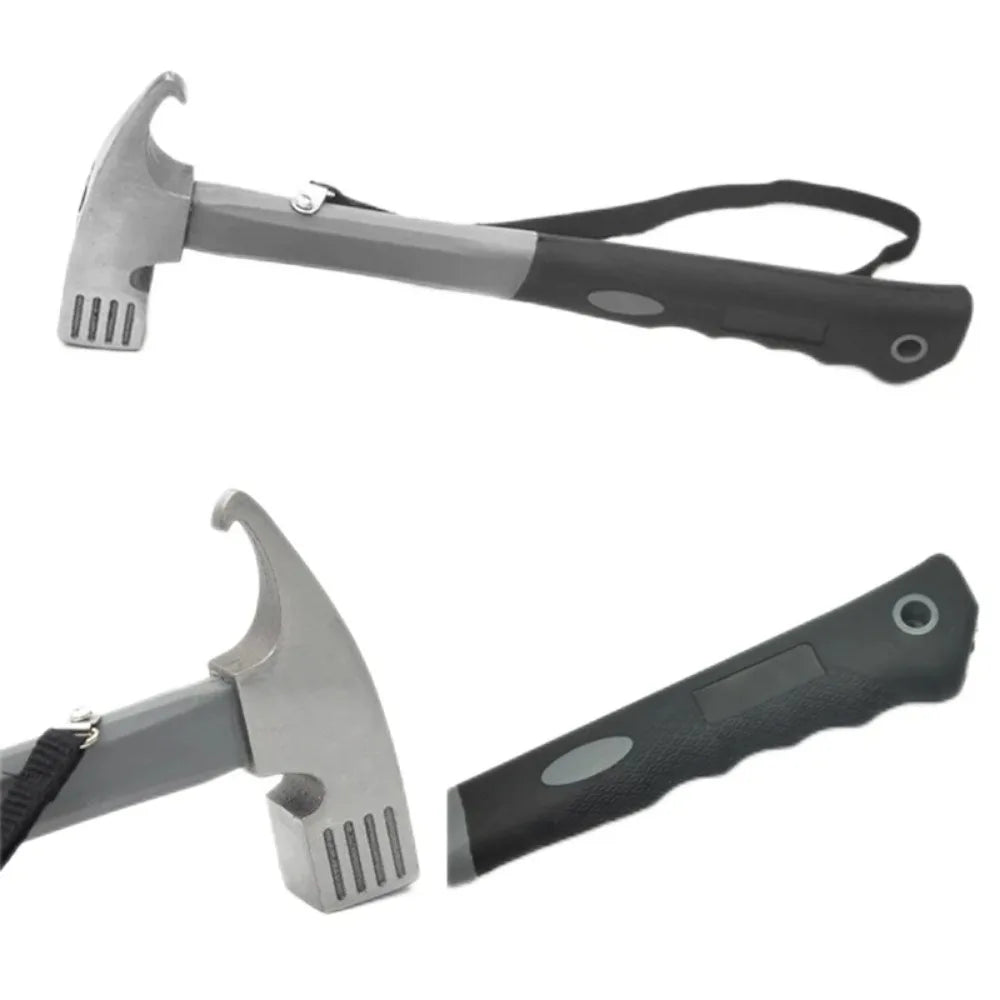 High Carbon Steel Tent Hammer Nail Hammer Camping Tent High Carbon