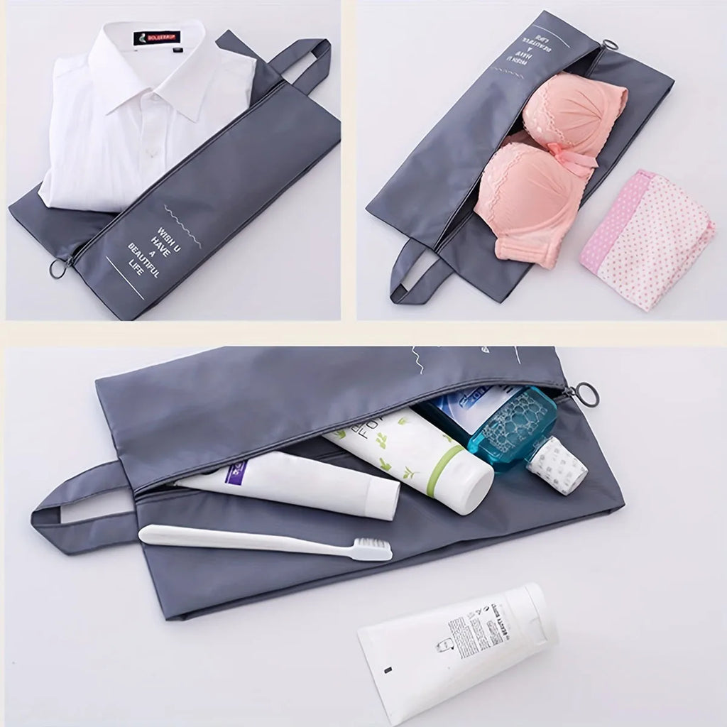 1pc-Travel Shoe Storage Bag Foldable Waterproof Shoe Bag Large