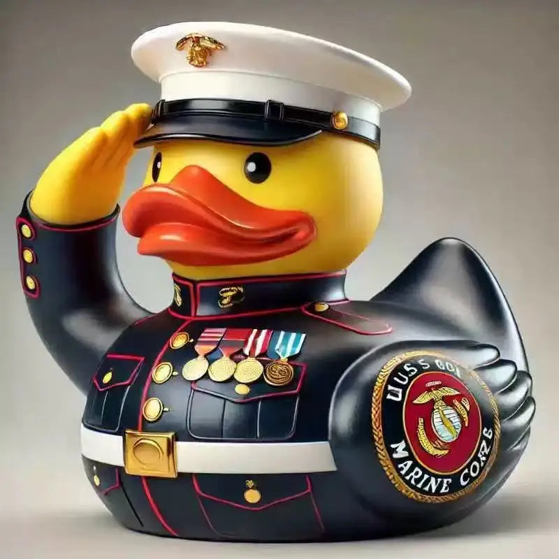 Captain's Duck Cruise Ornament Desktop Car Decoration Cross-Border New Product Unique Gift for Friends