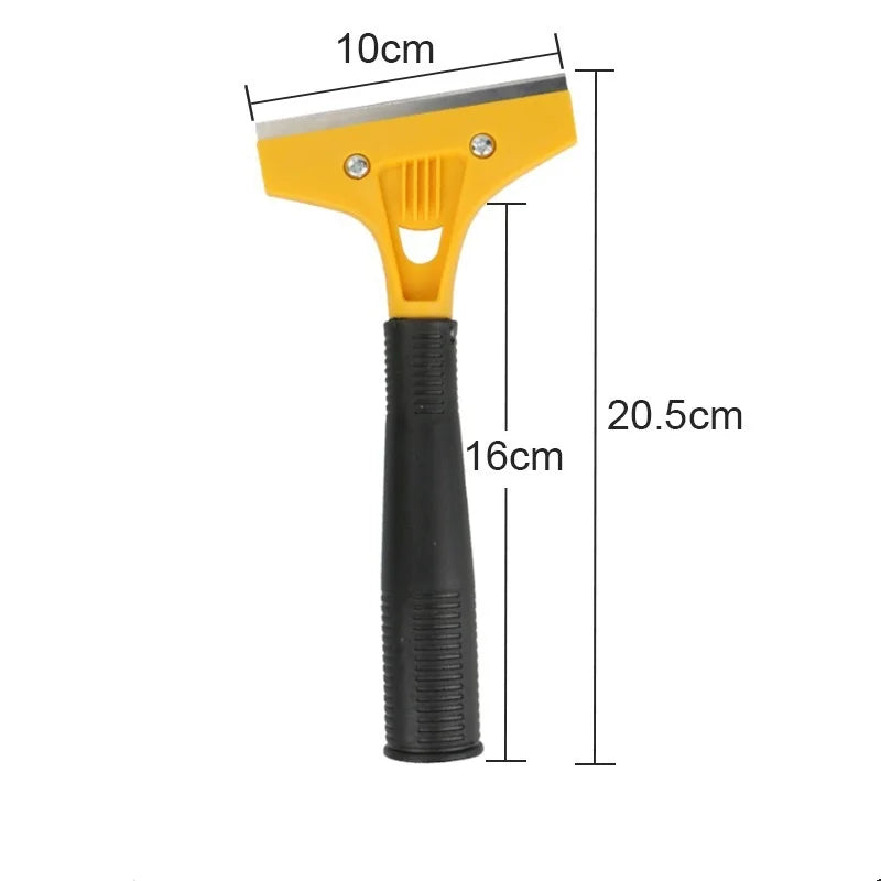 New 10cm Cleaning Shovel Cutter Portable Cleaning Knife Glass Floor Tiles Scraper Blade Seam Removal Household Kitchen Hand Tool