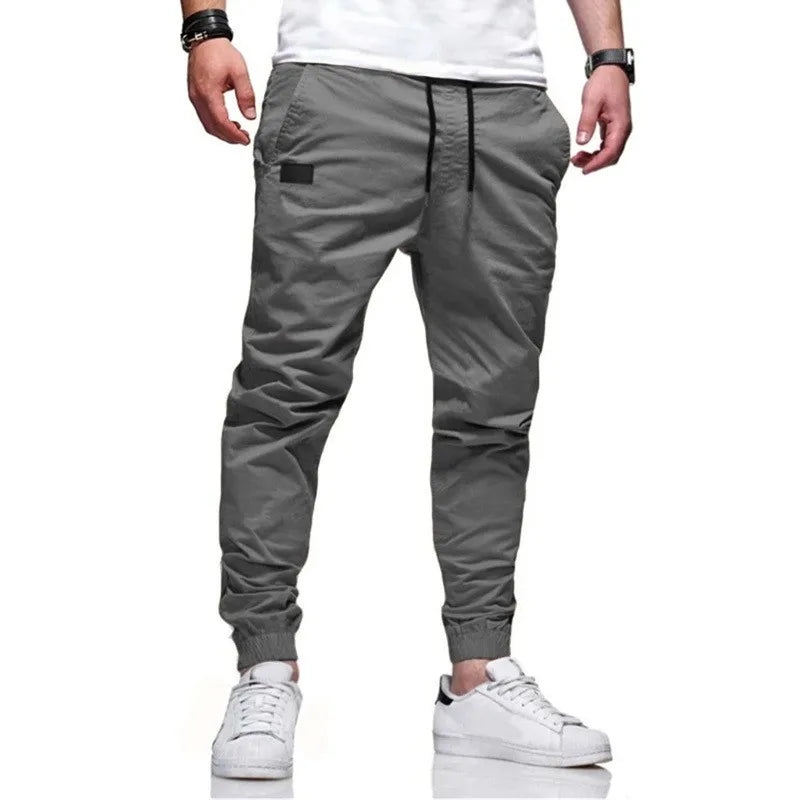 Men's Casual Sports Pants Sweatpants Male Jogger Cargo Harem