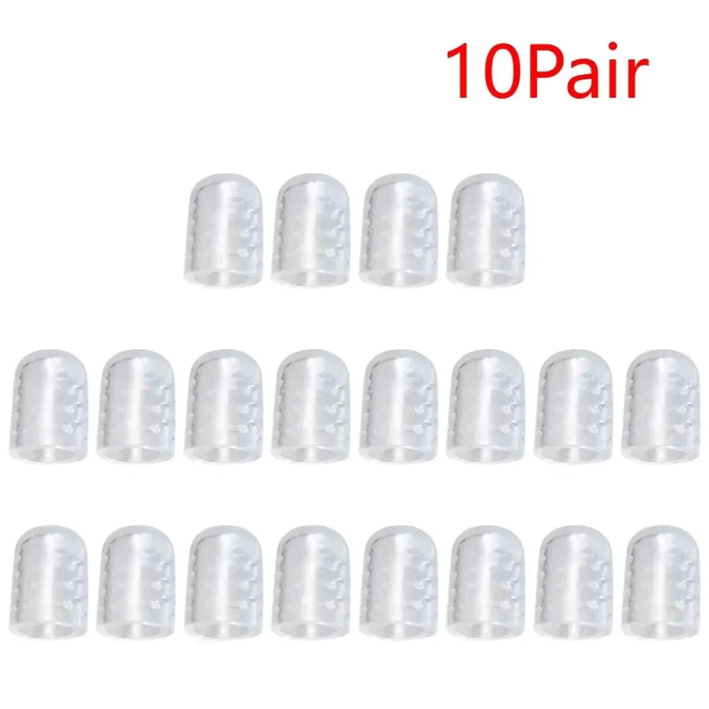 Toe Covers Silicone Toe Caps Anti-Friction Breathable Toe Protector Prevents Blisters Toe Caps Cover Protectors Foot Care