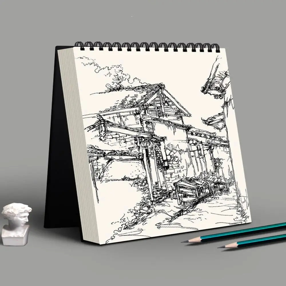 30 Sheets 8K 16K Coil Sketchbook Spiral Bound Eco-friendly