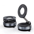 Vacuum Suction Magnetic Car Phone Holder 360° Rotatable Foldable