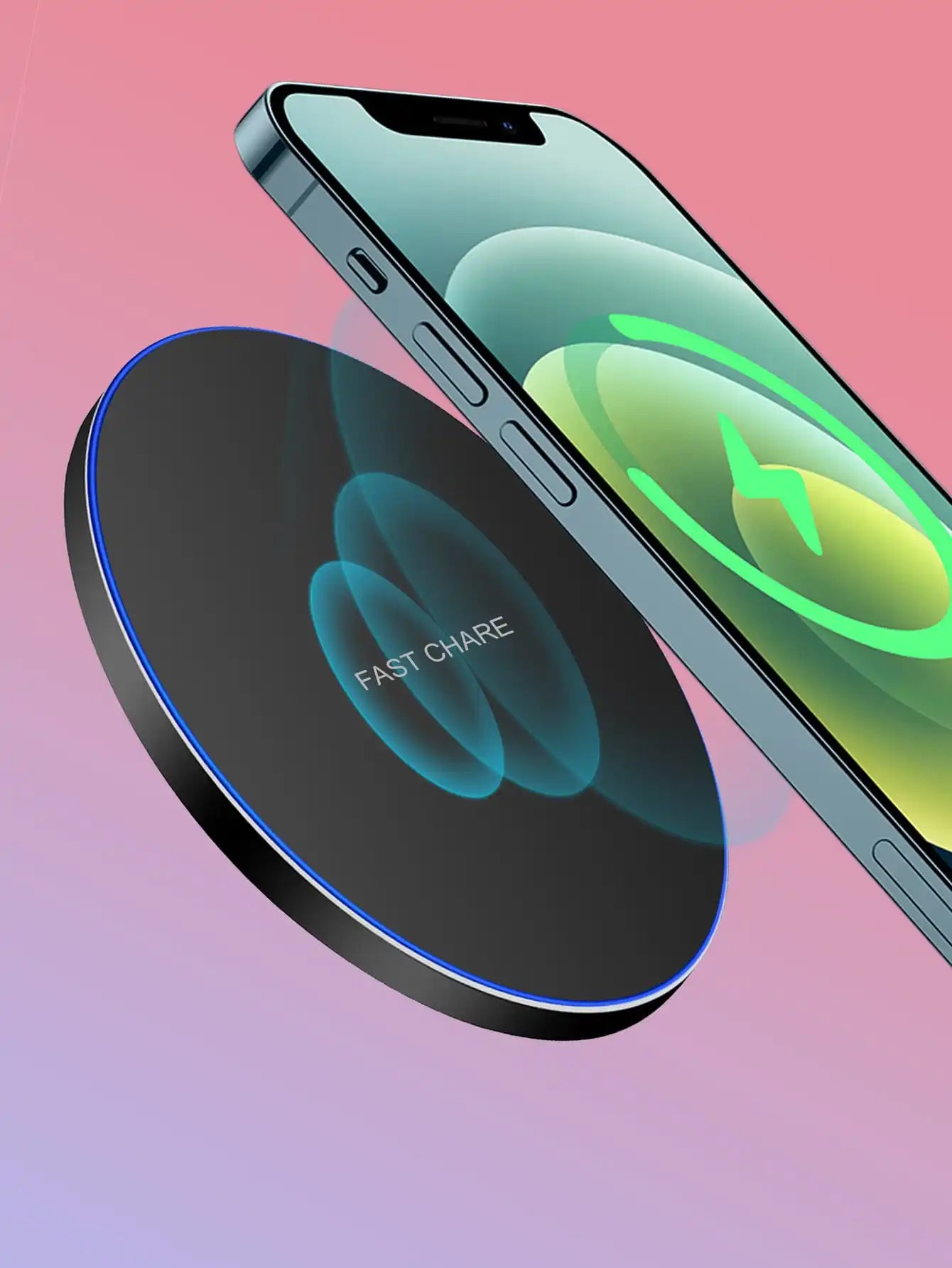 30W Wireless Charger Pad Stand for iPhone 17-11 X XR Samsung S22 S21 Xiaomi Phone Chargers Fast Charging Dock Station