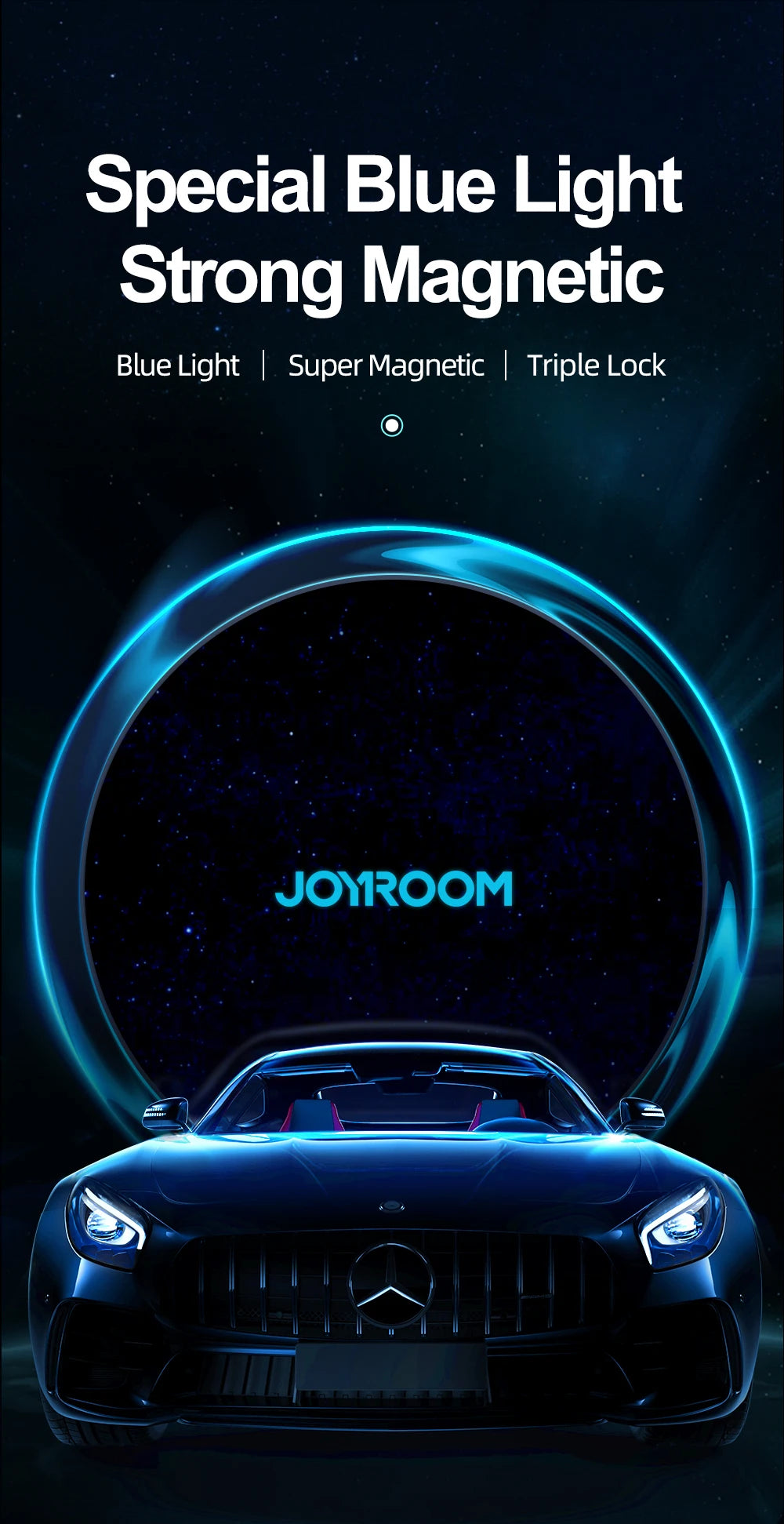 Joyroom Magnetic Car Phone Holder 1-2Pcs Wireless Charger For iPhone 15 14 13 Pro Max Fast Charging Car Charger Holder JR-ZS291