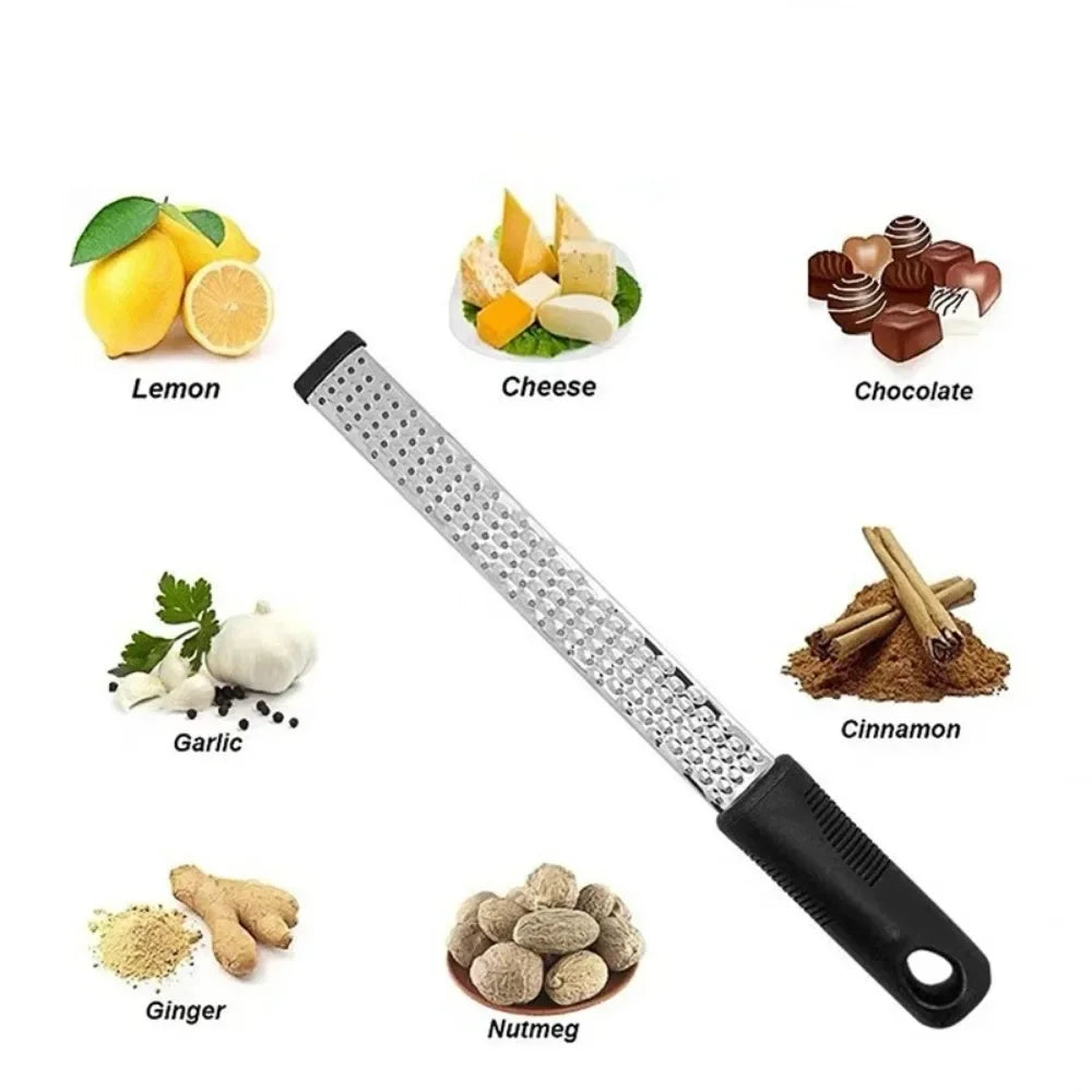 Stainless Steel Cheese Grater Slicer Lemon Zester Chocolate Chopper Fruit Peeler Planer Vegetables Cutter Kitchen Home Gadgets
