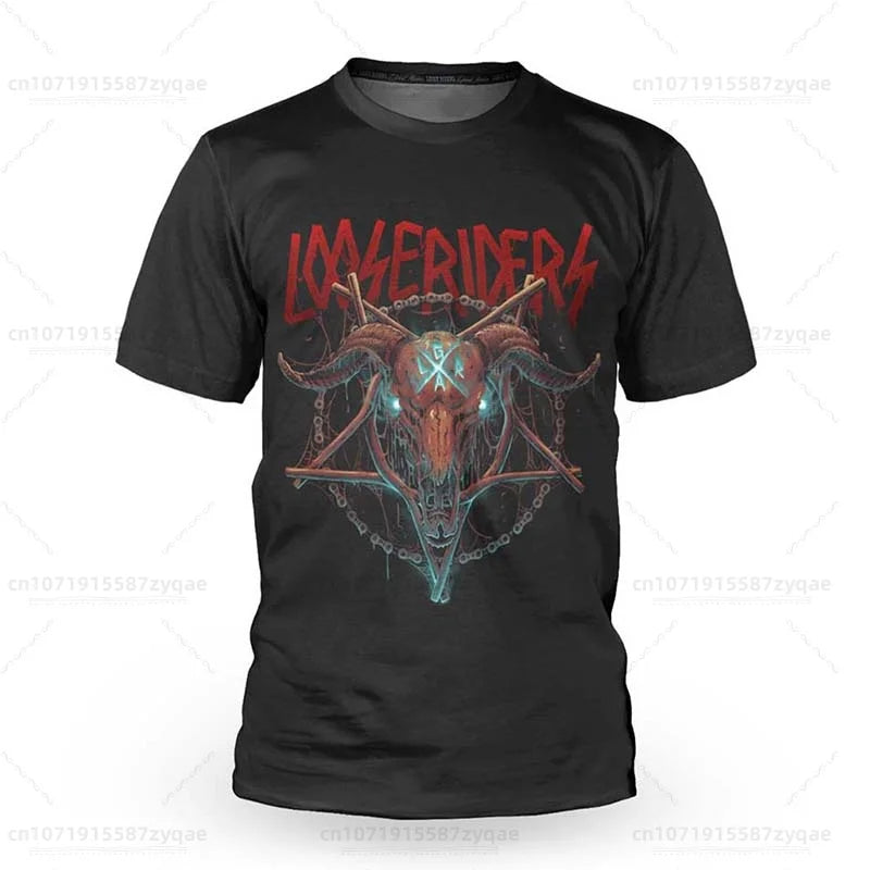 Men's Loose Rider Short Sleeve Jersey BMX MTB Mountain Bike Shirt Cross Country DH Motorcycle Sweatshirt Motochross Jersey