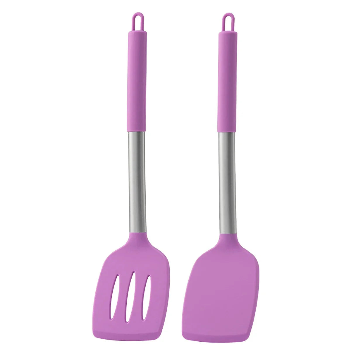 2pcs Stir Fry Spatula Steak Spatula Cooking Utensils Stainless