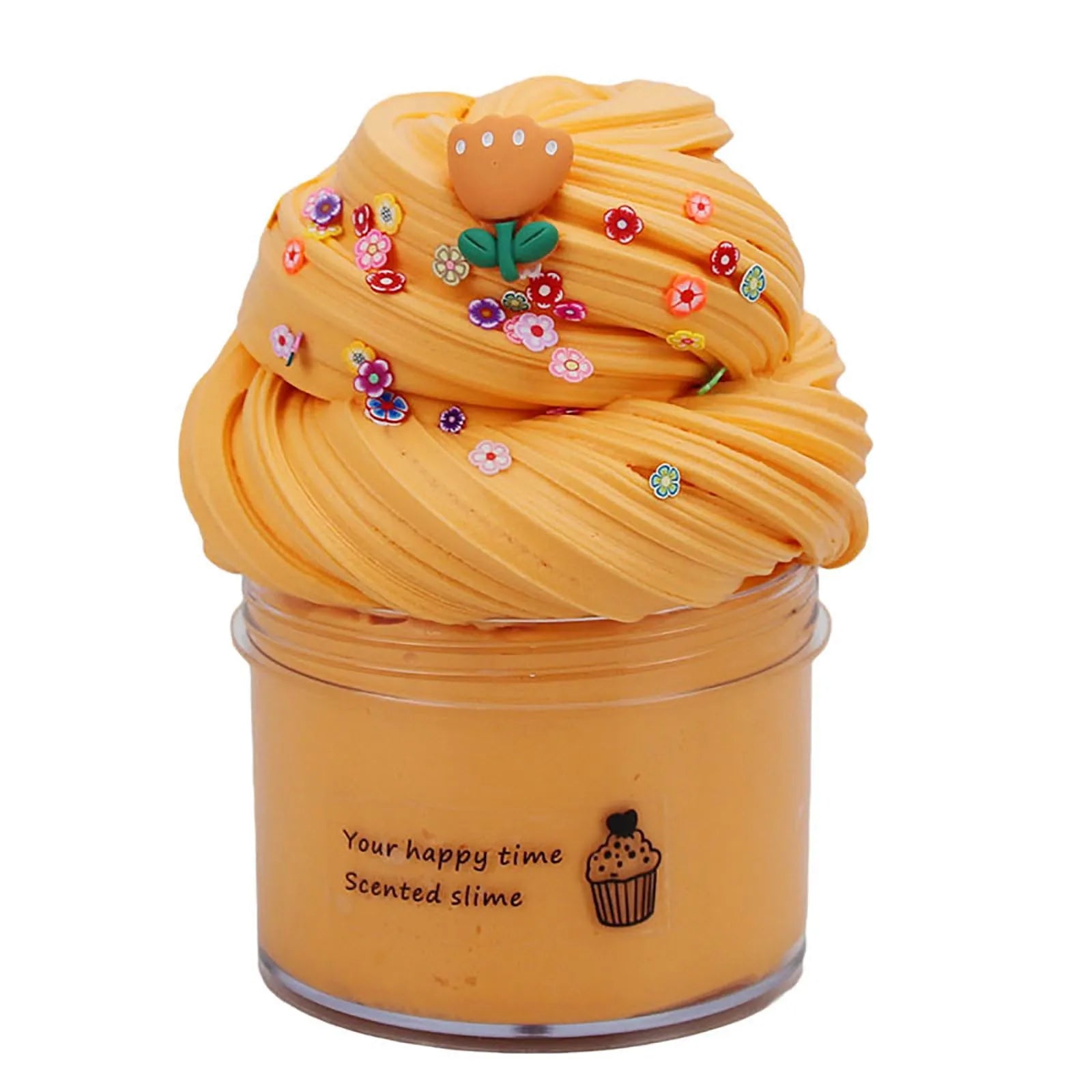 DIY Butter Slime Fruit Kit Soft Non-sticky Cloud Slime Scented Toy Kids Gift 70ml Relieve Pressure Education Rainbow Slime Craft