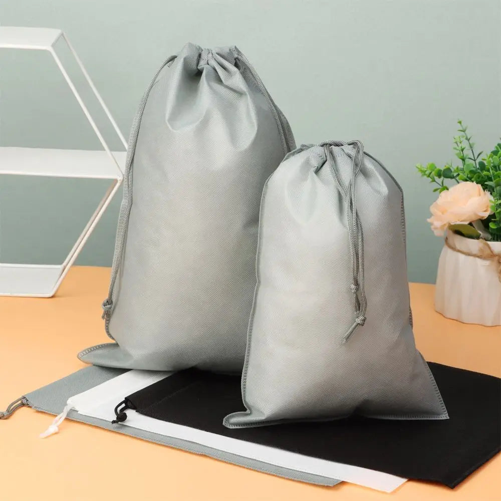 Drawstring Pocket Travel Pocket Clothing Organizer Non-woven