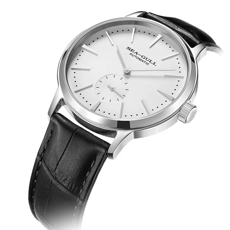 Seagull Mechanical Business Watch, Leather Strap