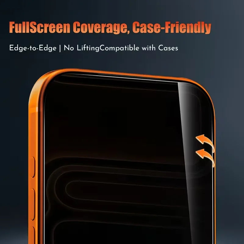 5-Pack Privacy Tempered Glass Screen Protectors