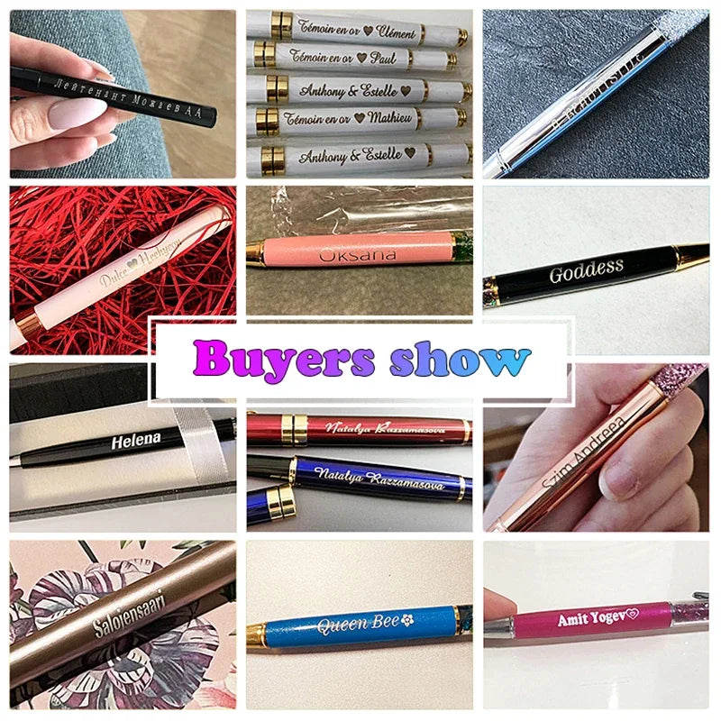 20-200 Pens Metal Ballpoint Pen Touch Screen Pen Office School