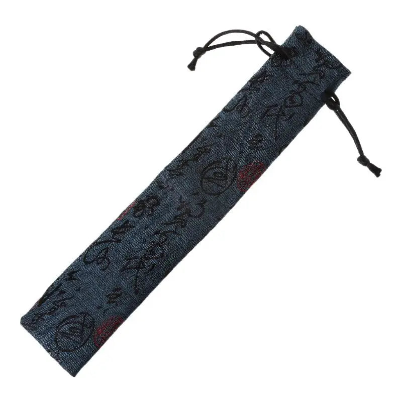 Chinese Style Decorative Folding Hand Fan Bag Dustproof Holder Prote