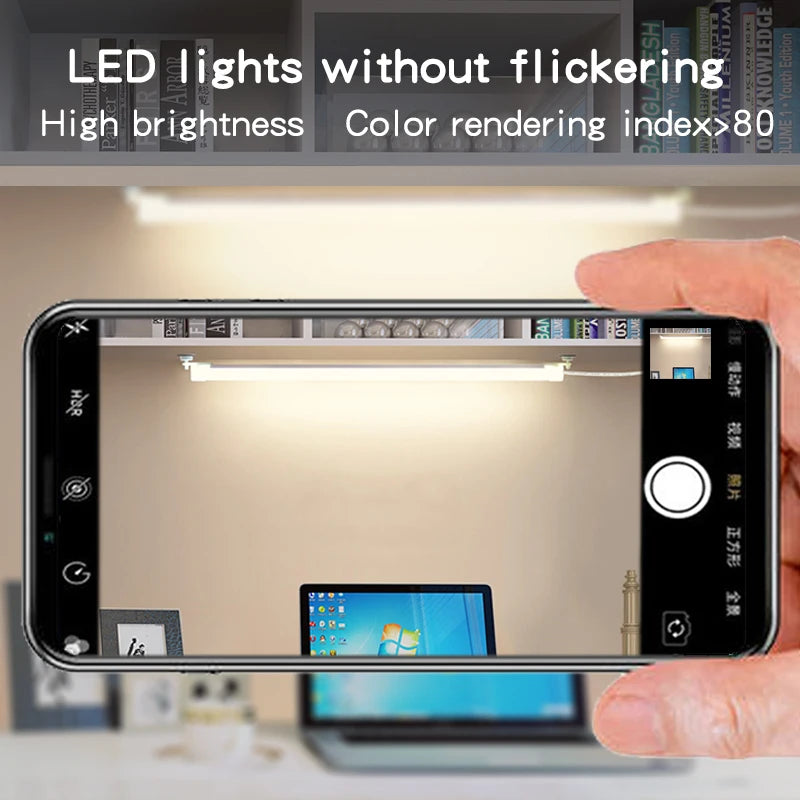LED Under Cabinet Lighting Magnetic Dormitory Reading Lamp Student