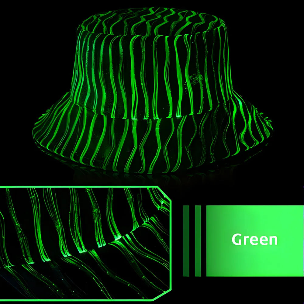 Arrival Colorful LED Intelligent Luminous Night Club Cap Men Women