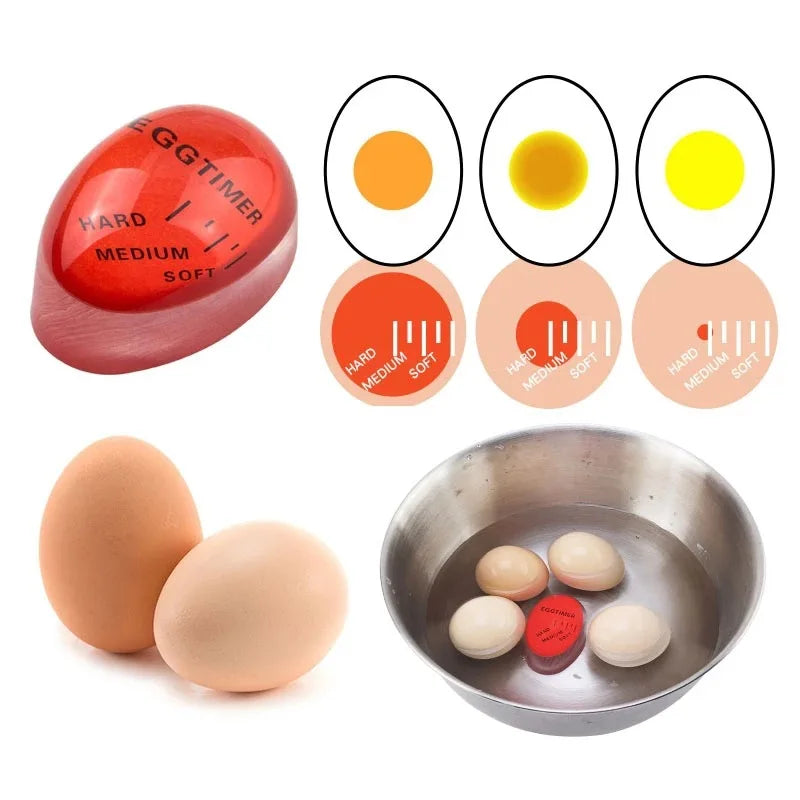 1/3pcs Egg Timer Kitchen Electronics Gadgets Color Eggs Cooking