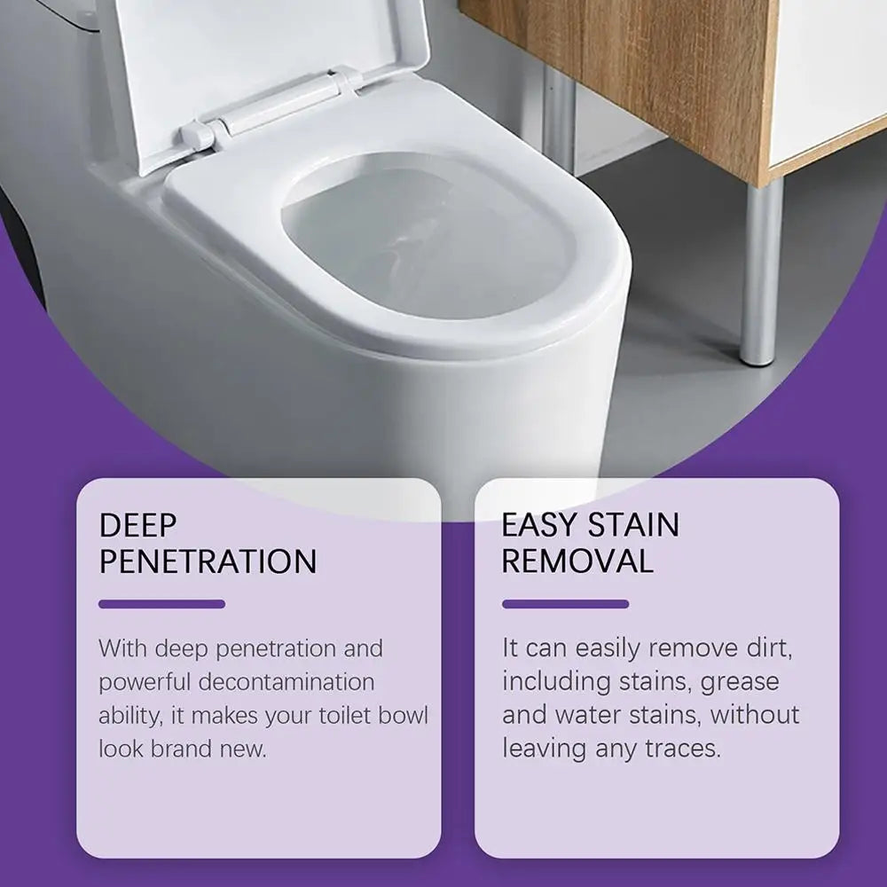  1/2/3/4/5/10pcs(Buy 6 Get 4 Free)Toilet Descaling Powder Effectively Remove Stubborn Urinary Scale Eliminate Odor Long Lasting
