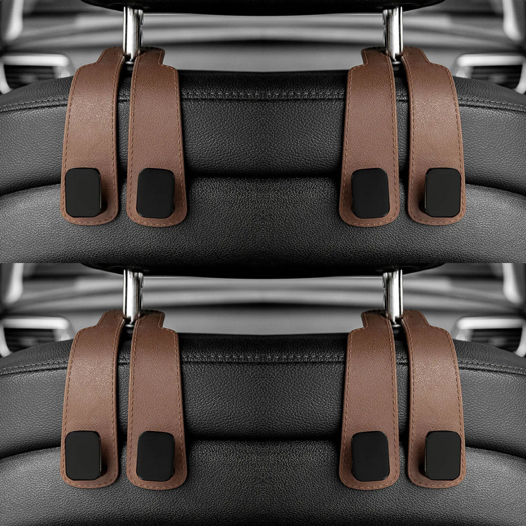 Car Headrest Hooks for Bags, Hanger Clips