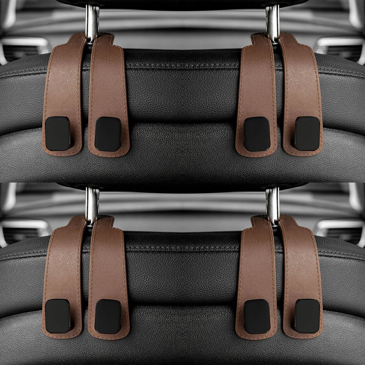 Car Headrest Hooks for Bags, Hanger Clips