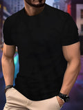 Spring / Summer Luxury Men's Fashion T-Shirt Crewneck Casual Trend
