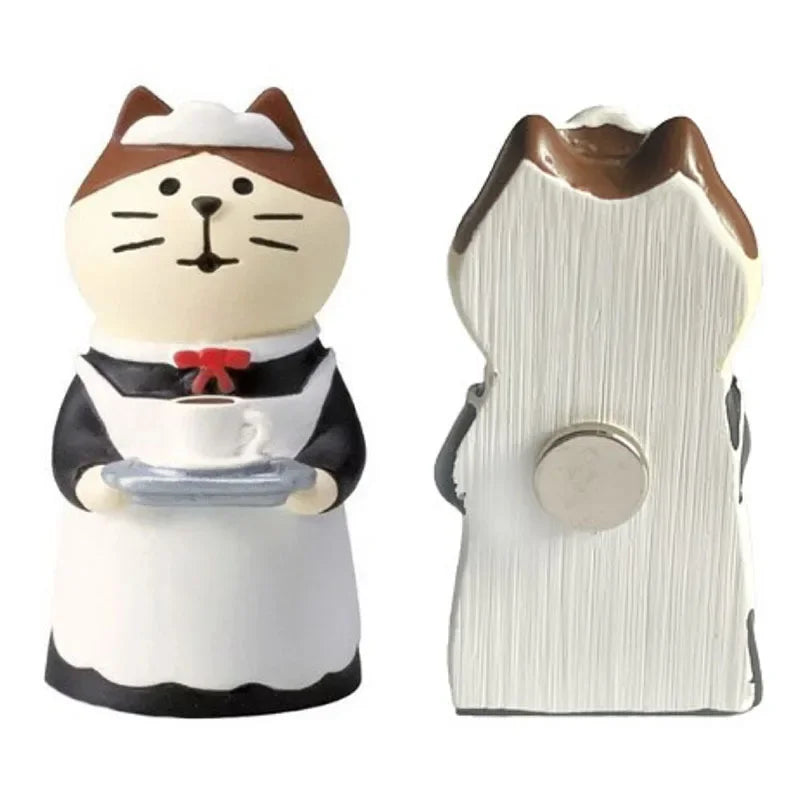 Resin Cute Cartoon Cat Fridge Magnetic Sticker Kawaii Zakka 3D Refrigerator Magnet Cute Magnets Home Decor New مغناطيس ثلاجة