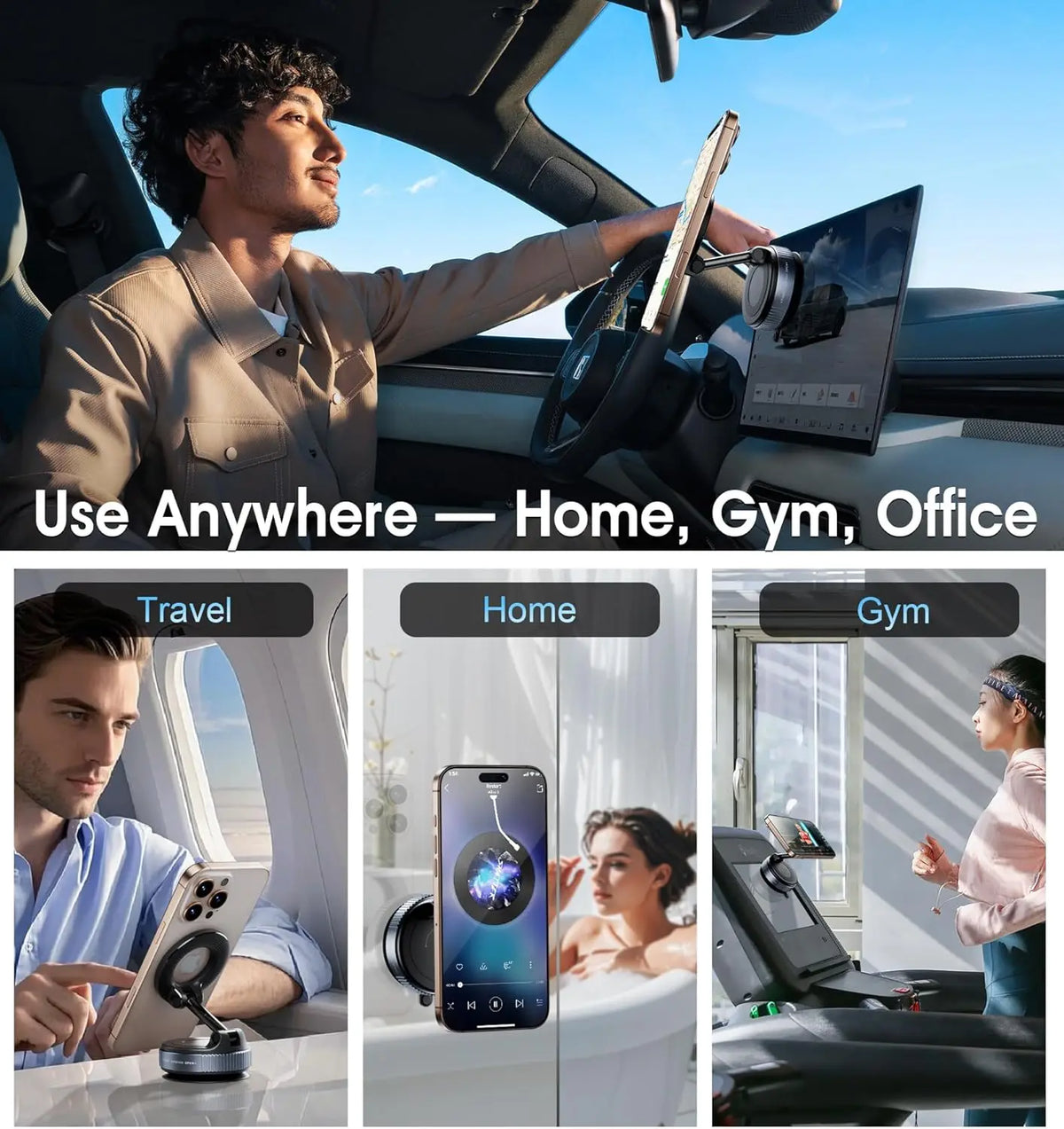 Universal Magnetic Car Phone Holder