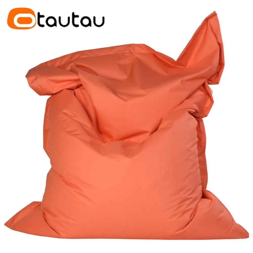 OTAUTAU Retangular Swimming Pool Floating Bean Bag Pouf Cover No Filler Waterproof Beach Pillow Sac Salon Sofa Bed Chaise Lounge